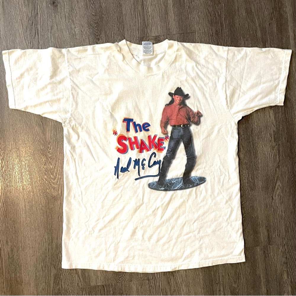 Neal McCoy The Shake 1997 Vintage XL T-Shirt